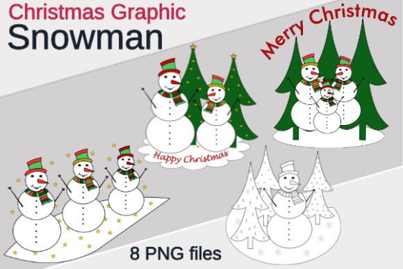 Christmas Snowman PNG Graphic: Creative Uses for Holiday Designs