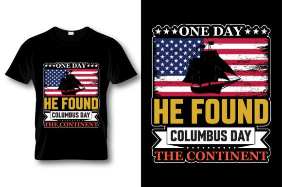 Columbus Day Graphic T-Shirt Design: A Versatile Asset for Creators