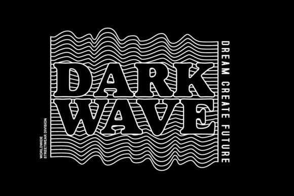 Dark Wave Quotes Graphic Tee Design: A Streetwear Essential