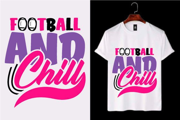 Game Day Graphics: Football Quote T-Shirt Design