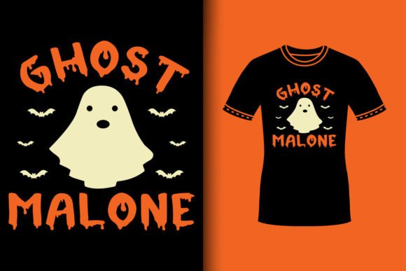 Ghost Malone Retro Halloween Svg: Vintage Vibes for Your Designs