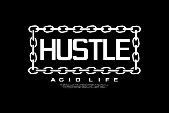 Hustle Streetwear Graphic Design: Urban Edge for Modern Brands