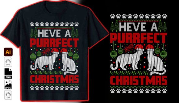 Purrfect Christmas Typography: Elevate Your Holiday Branding