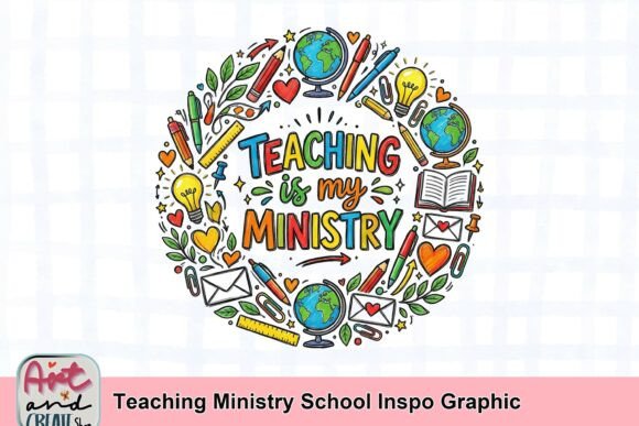 Teaching Ministry School Inspo Graphic: A Vibrant Asset for Educators