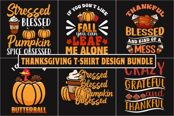 Thanksgiving Graphic Bundle3: Design Assets for the Season