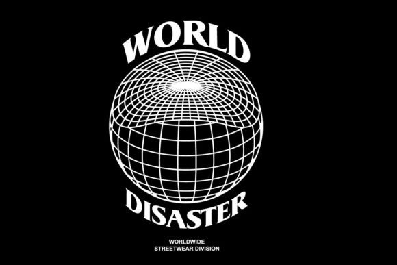 World Disaster Graphic Tee Design: Urban Streetwear Visuals